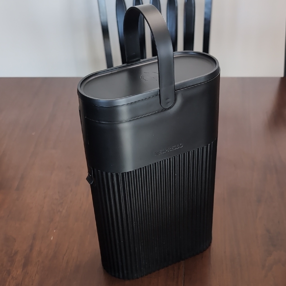 Nespresso Black Coffee Pods Recycling Bin .